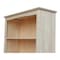 International Concepts Shaker Bookcase, 72"H, Unfinished SH-3227A - alternate 4